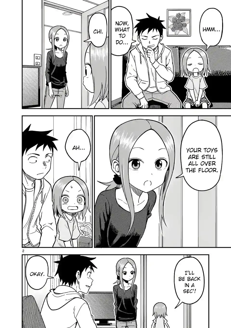 Karakai Jouzu no (Moto) Takagi-san Chapter 133 2